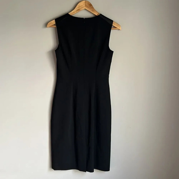 NWT BOSS by HUGO BOSS Black Dirusa Fundatal Sheath Dress - Picture 3 of 11